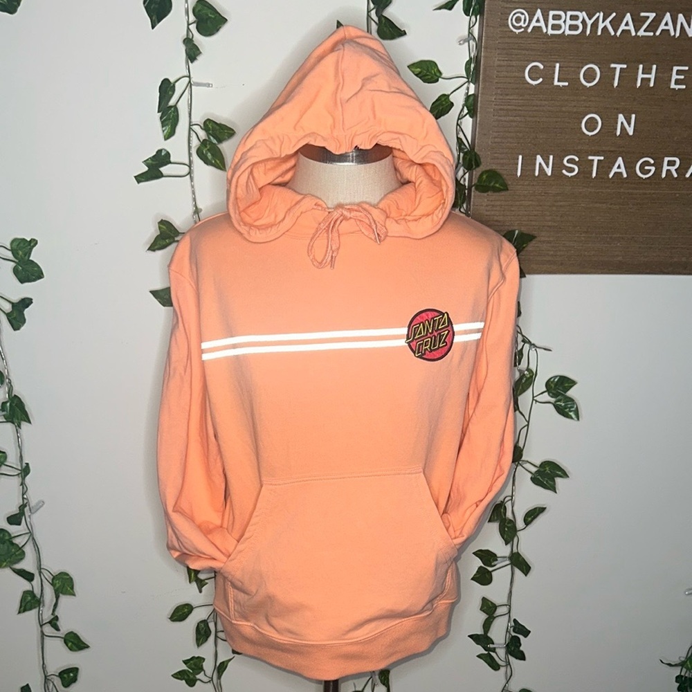 Santa Cruz Other Dot Reflective Pullover Hooded Midweight Sweatshirt - Picture 4 of 9